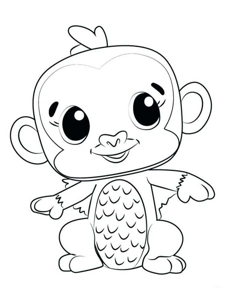 hatchimals coloring page