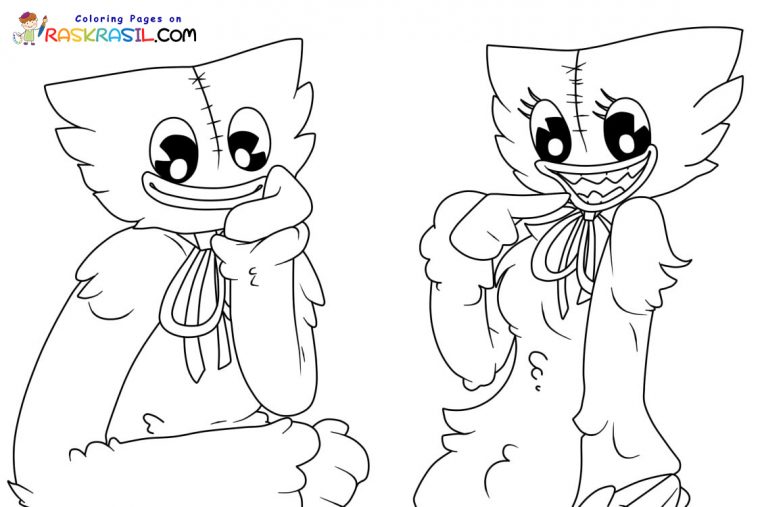 kissy missy coloring pages