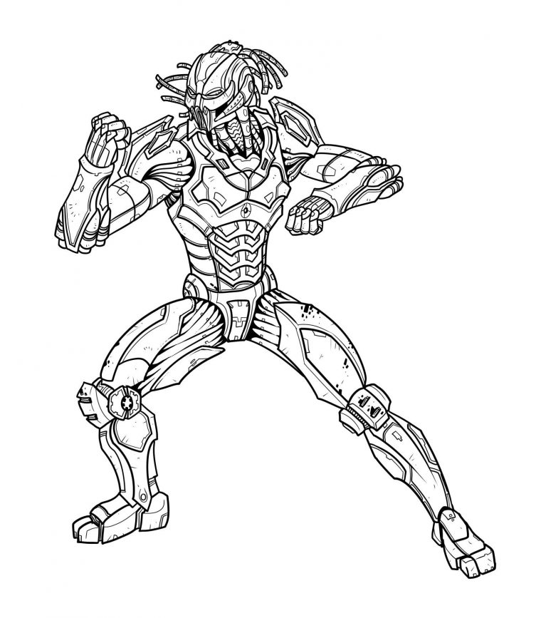 coloring pages mortal kombat