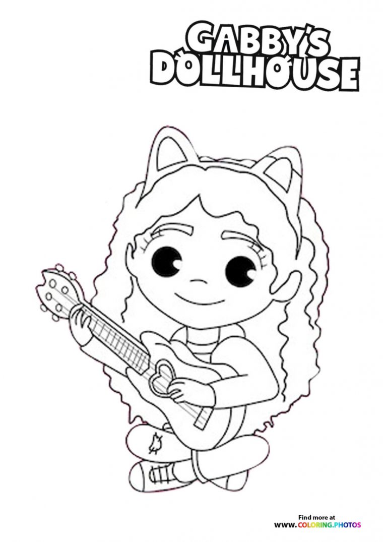 gabbys dollhouse coloring pages