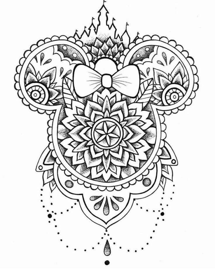 12 Beau De Mandala Disney Images – Coloriage : Coloriage dedans Livre Coloriage Mandala Disney