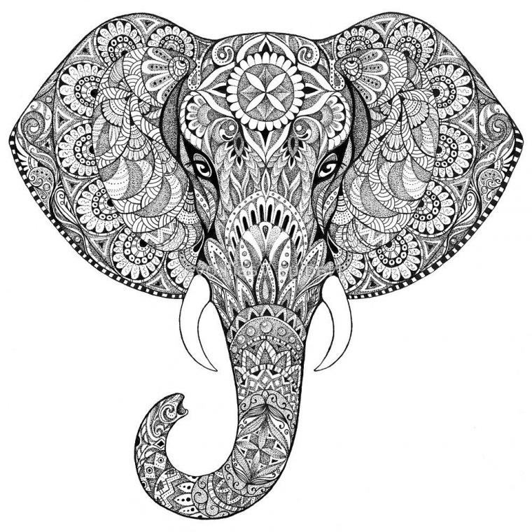 12 Élégant De Mandala Compliqué Galerie | Idee Per Tatuaggi, Tatuaggi à Coloriage Mandala Animaux Facile