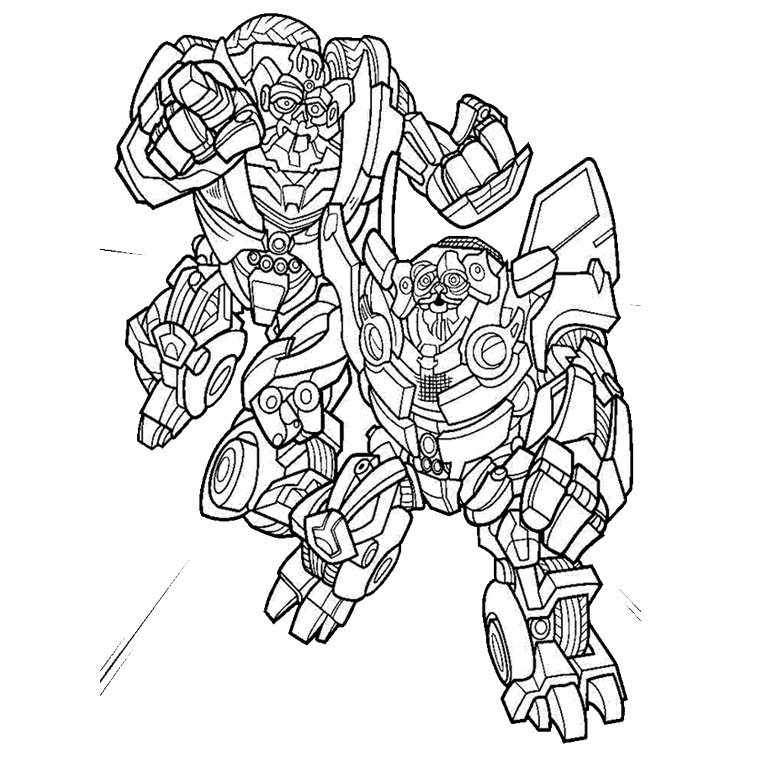 14 Dessins De Coloriage Transformers Prime Bumblebee À Imprimer intérieur Dessin A Colorier A Imprimer Transformers