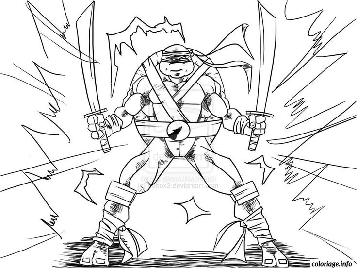 14 Divertir Coloriage Tortue Ninja À Imprimer Image dedans Dessin A Colorier Tortue Ninja A Imprimer