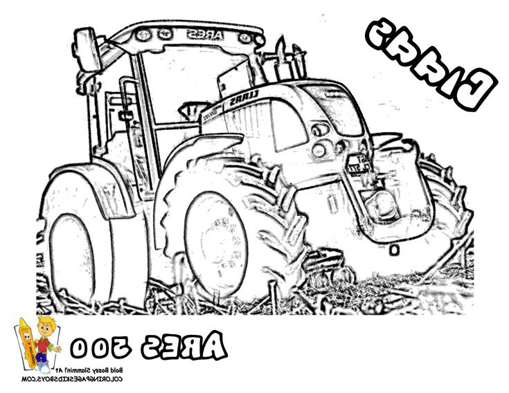 14 Élégant De Tracteur À Colorier Et À Imprimer Collection tout Dessin A Colorier A Imprimer Tracteur