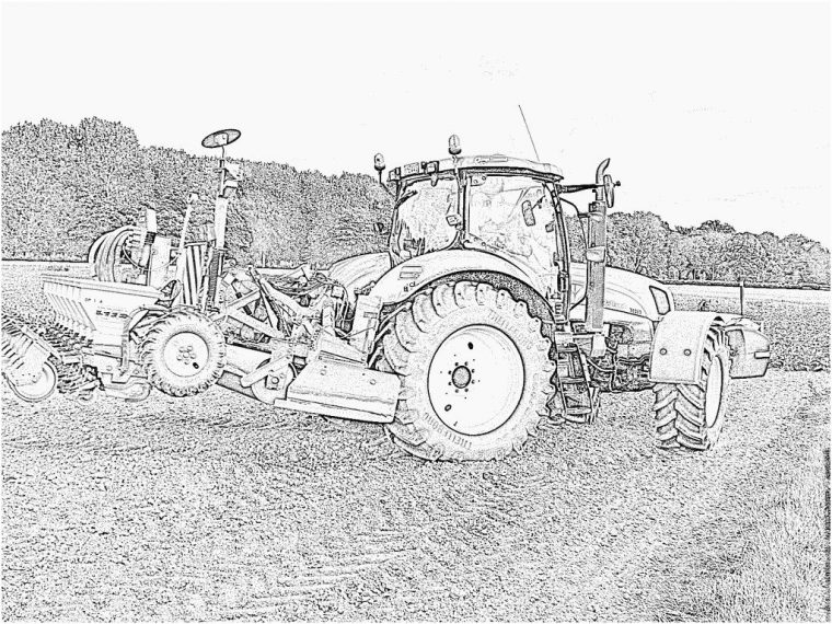 14 Largement Coloriage Tracteur Remorque Photos | Coloriage Tracteur intérieur Dessin A Colorier Facile Tracteur