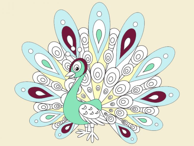 15 Coloriages D'Oiseaux intérieur Oiseau Coloriage Magique