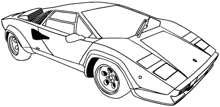 20 Coloriages De Voitures À Imprimer Et Colorier – Maison Bonte : Votre destiné Dessin A Colorier Et A Imprimer Voiture