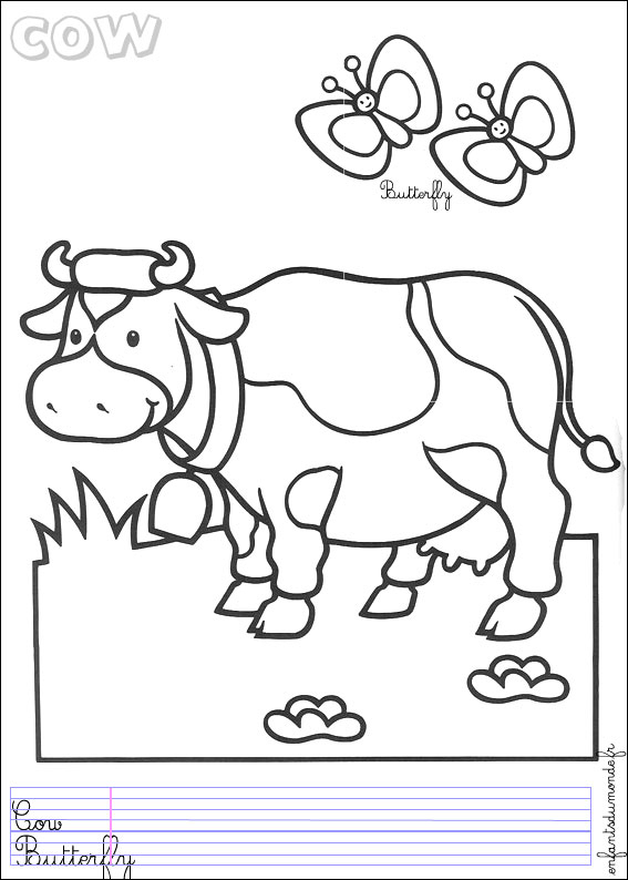 26 Dessins De Coloriage Animaux De La Ferme À Imprimer intérieur Coloriage Animaux Ferme À Imprimer