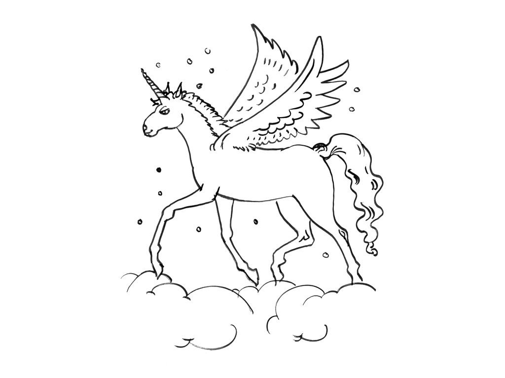 37 Dessins De Coloriage Licorne À Imprimer | Coloriage Kawaii pour Coloriage Licorne Kawaii Mandala