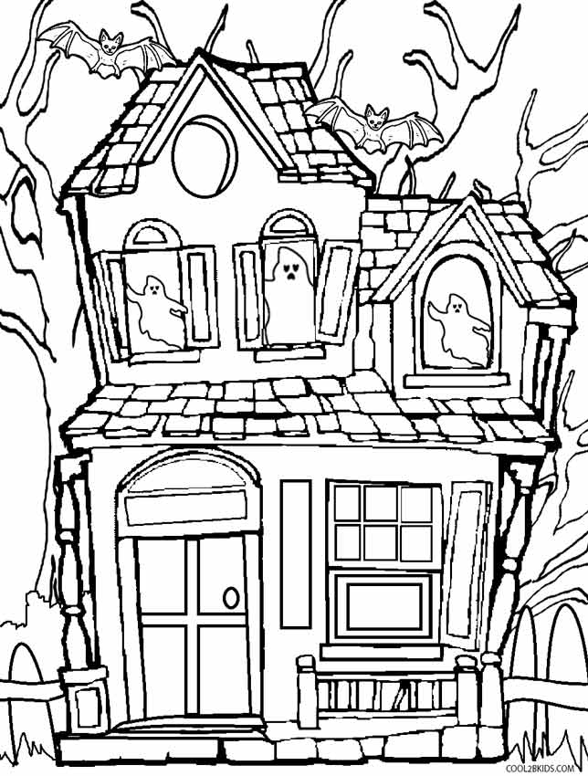 87 Dessins De Coloriage Maison À Imprimer Sur Laguerche – Page 5 dedans Coloriage Maison Avec Animlaux