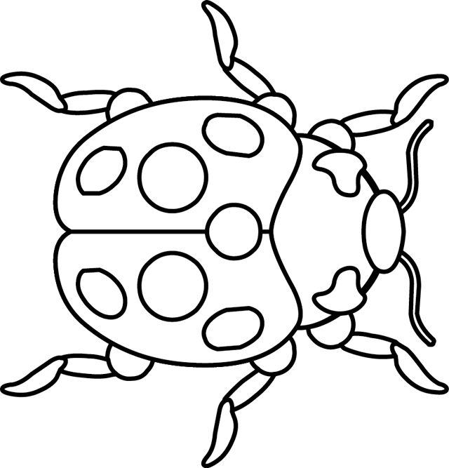 94 Dessins De Coloriage Coccinelle En Ligne À Imprimer pour Coccinelle Coloriage Magique