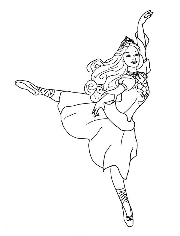 dancing coloring pages