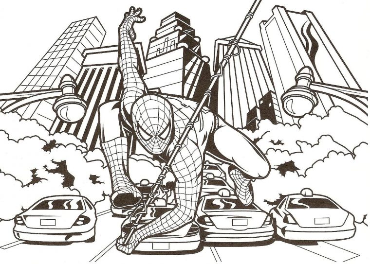 A Colorier – Page 2 encequiconcerne Dessin A Colorier Gratuit A Imprimer Spiderman