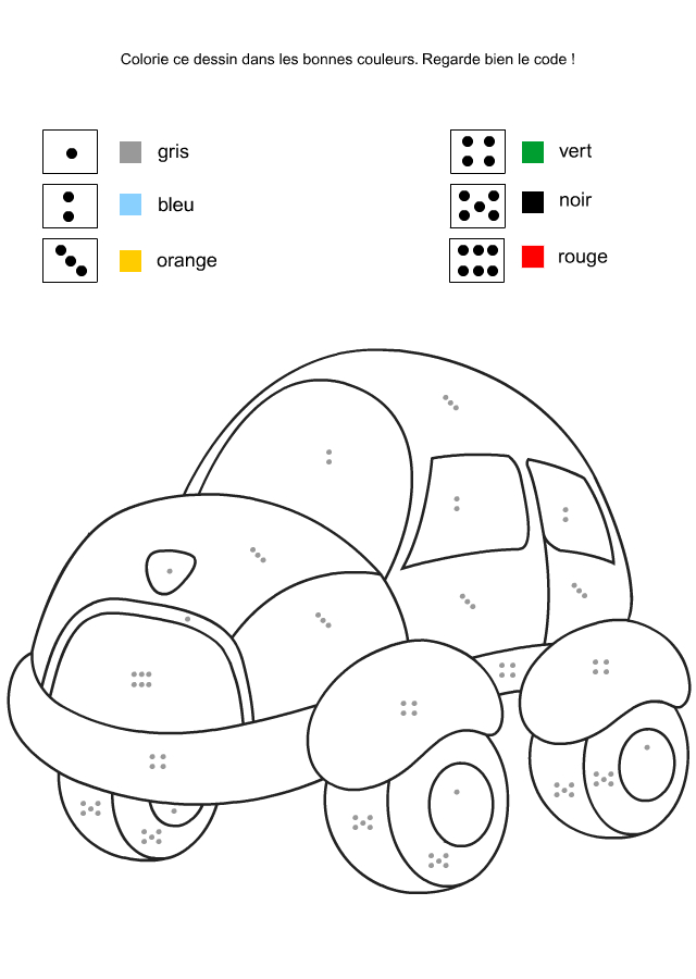 Activité D'Éveil À Imprimer : Coloriage Codé – Turbulus, Jeux Pour Enfants intérieur Coloriage Magique Quantités Maternelle