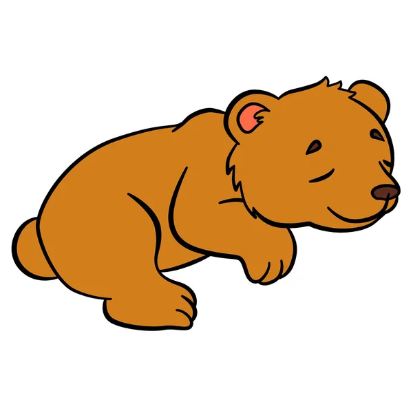 Animaux De Dessin Animé Pour Enfants. Petit Ours De Bébé Mignon serapportantà Dessin Animac Petit Ours