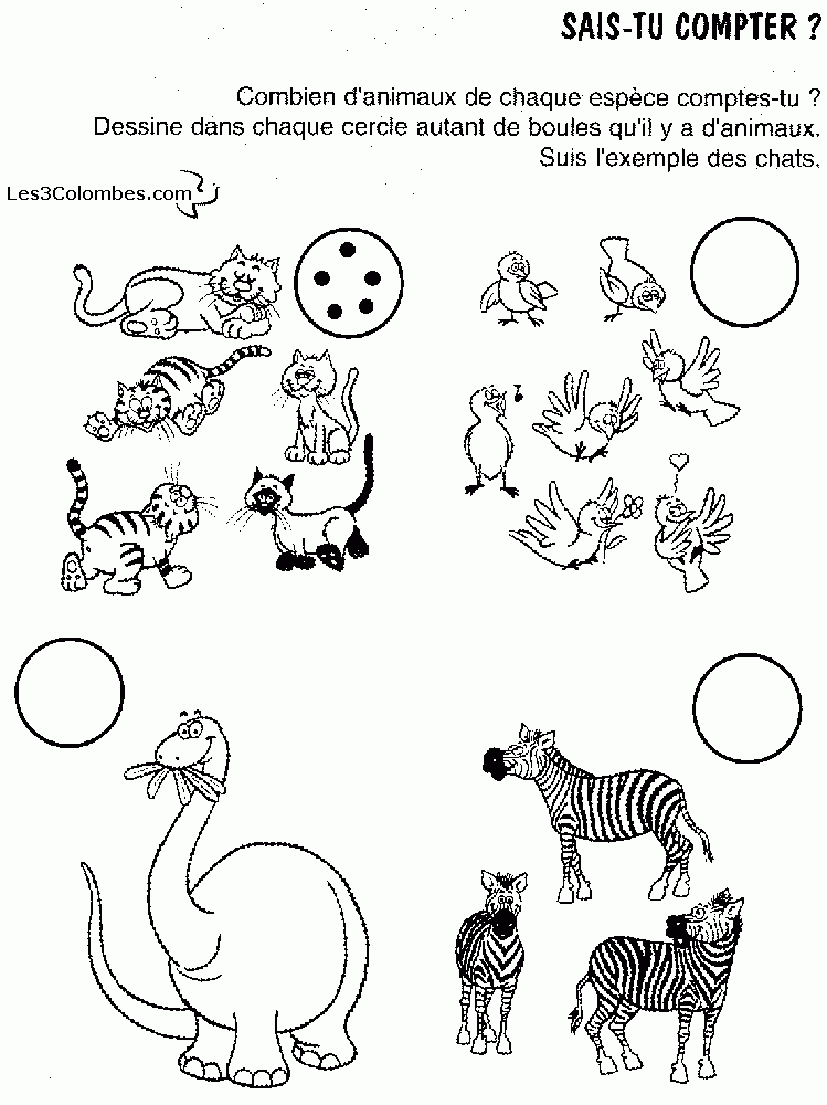 Apprendre Tout Avec Les Aminaux 004 - Coloriage En Ligne Gratuit Pour pour Coloriage En Ligne Gratuit 5 Ans