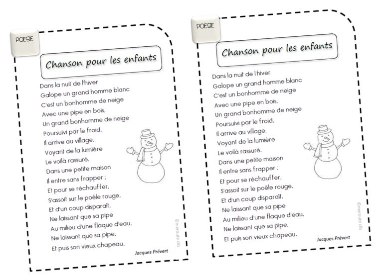 Chanson De Noel Jacques Prevert tout Fleenso /Chansons Sur L'Hiver