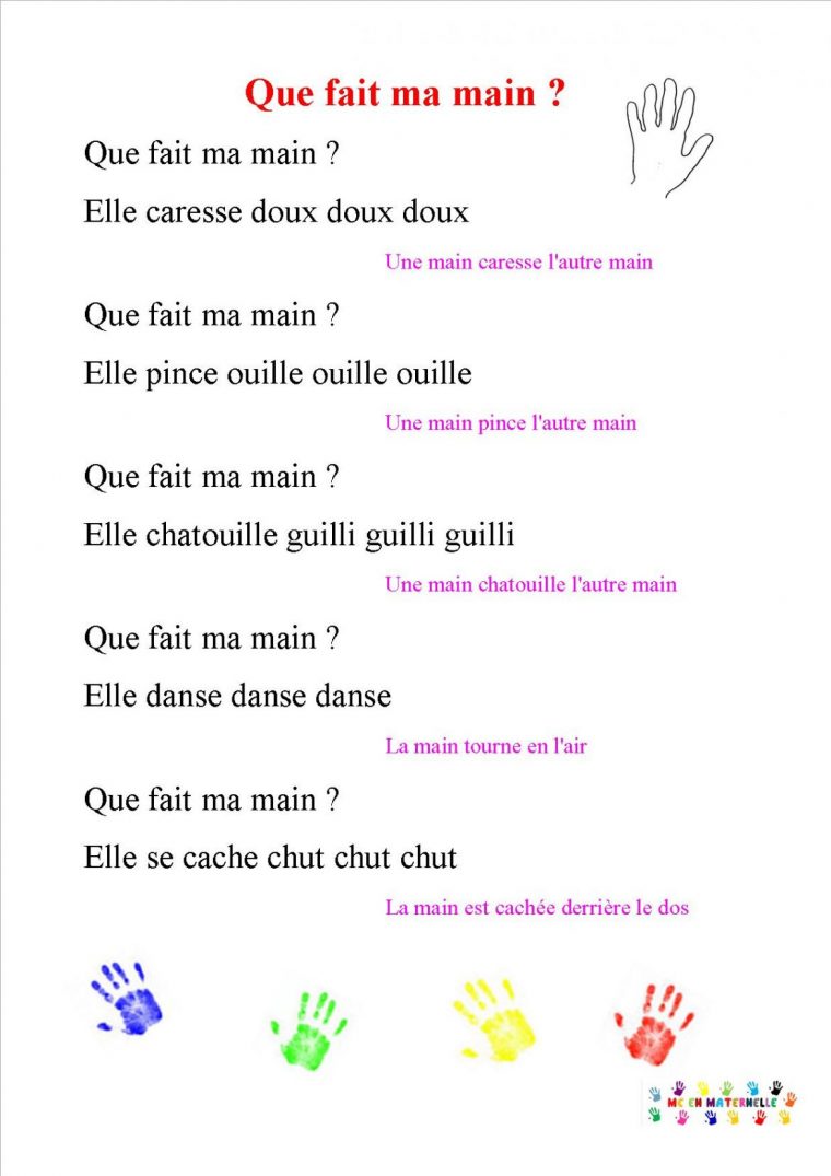 Chansons/Comptines – Page 5 – Mc En Maternelle concernant Comptine Quand Vient Lautomne