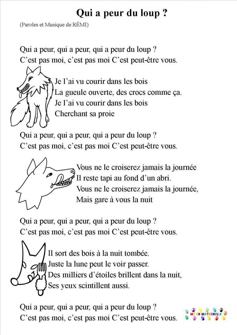 Chansons/Comptines – Page 5 – Mc En Maternelle pour Comptine Quand Vient Lautomne