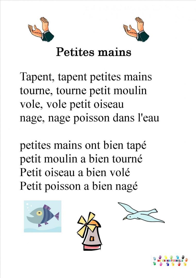 Chansons/Comptines – Page 6 – Mc En Maternelle à Comptine Quand Vient Lautomne