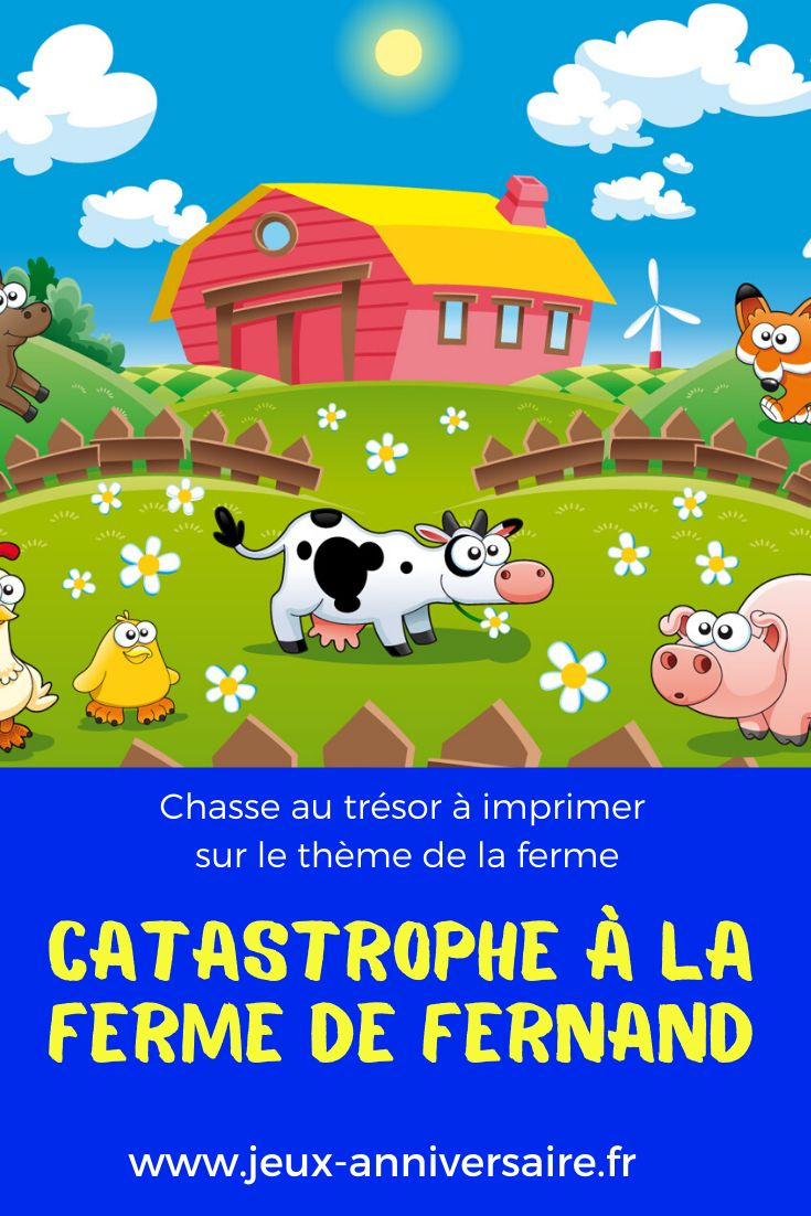 Chasse Au Trésor Animaux De La Ferme | Chasse Au Trésor, Animaux De La concernant Chasse Au Tracsor Gratuite Pdf