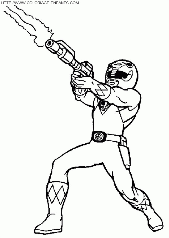 Coloriage À Dessiner Power Ranger A Imprimer Gratuit à Dessin A Colorier Facile Ranger