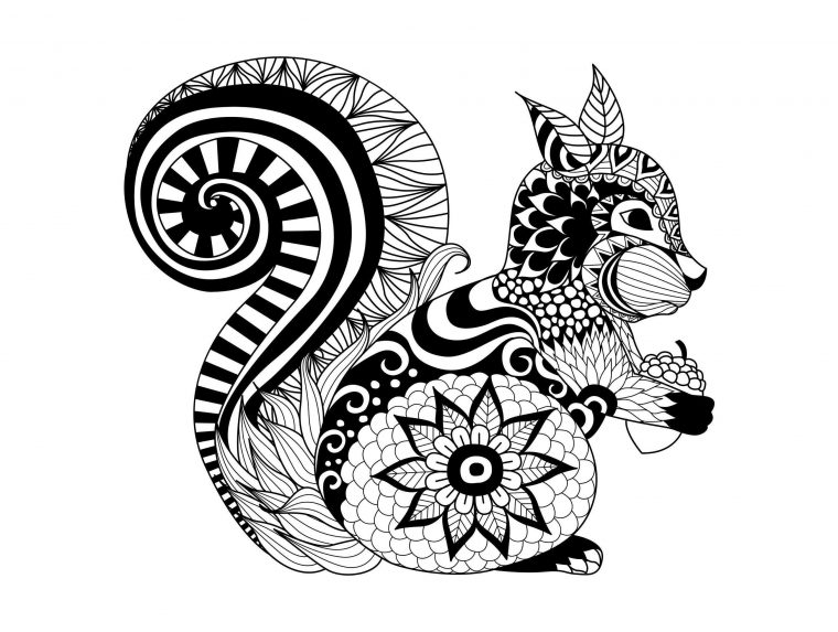 Coloriage A Imprimer Mandala Animaux Gratuit – Coloriage Imprimer tout Coloriage Mandala Loup À Imprimer