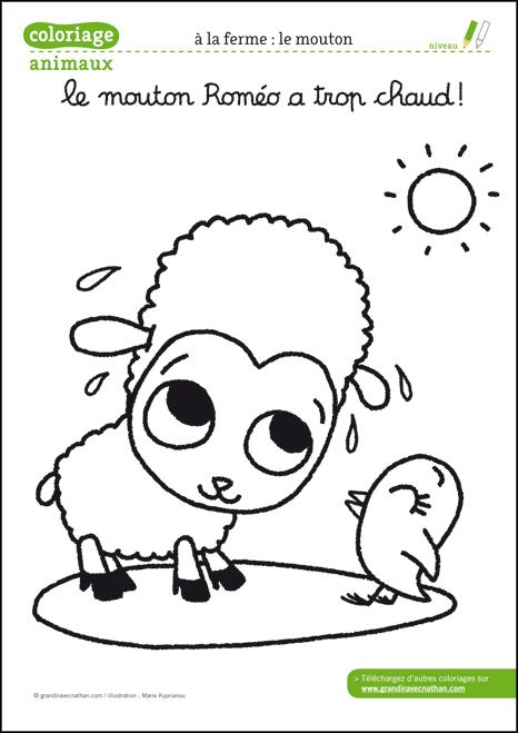 Coloriage Animaux De La Ferme À Télécharger Pdf - La Vache | Coloriage avec Coloriage Animaux De La Ferme Pdf