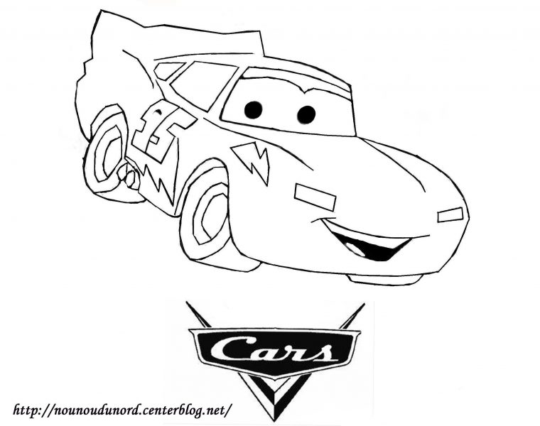 Coloriage Cars À Imprimer Dessiné Par Nounoudunord dedans Dessin A Colorier Et A Imprimer Voiture