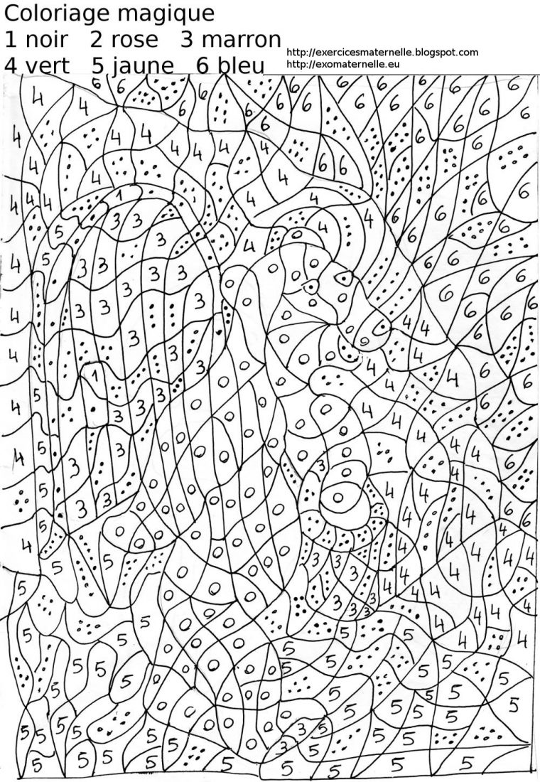 Coloriage Coloriage Magique #126225 (Éducatifs) – Album De Coloriages serapportantà Pinterest Coloriage Magique