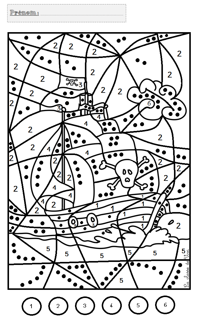 Coloriage: Coloriage Magique Maternelle Gs | Coloriages Magiques tout Pinterest Coloriage Magique