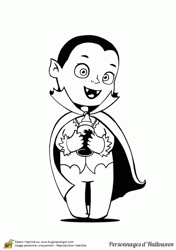 Coloriage De Conte Dracula Enfant tout Hugo L&#039;Escargot Diplome A Imprimer