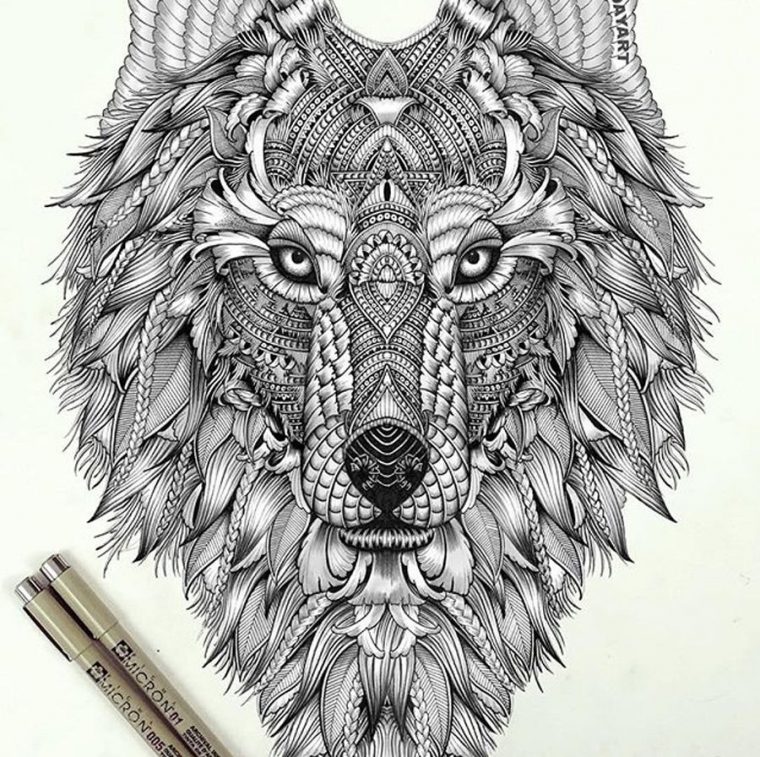 Coloriage De Mandala De Loup / Coloriage Mandala De Loup 8 | Uages avec Loup Coloriage Mandala