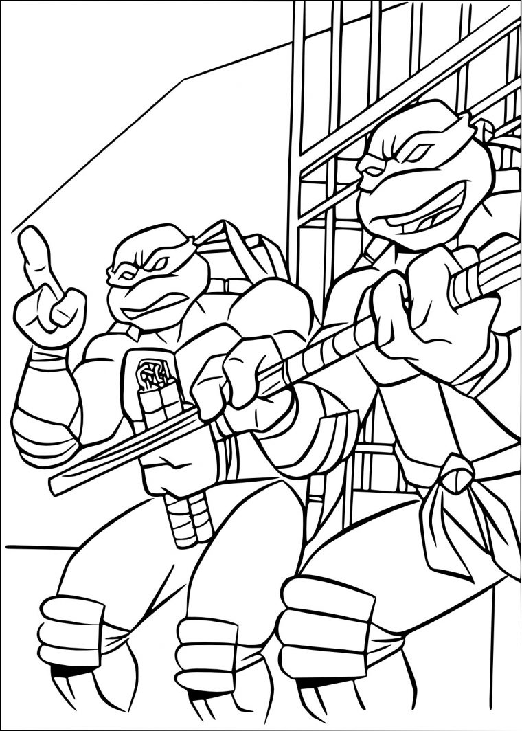 Coloriage De Tortue Ninja À Imprimer Sur Coloriage De dedans Dessin A Colorier Tortue Ninja A Imprimer