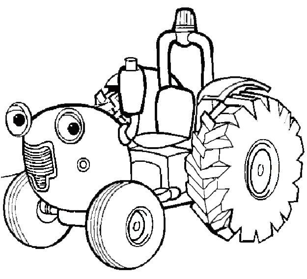 Coloriage De Tracteur Tom | Coloriage Tracteur, Image Coloriage concernant Dessin De Tracteur A Colorier Et A Imprimer