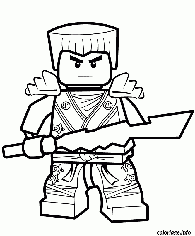 Coloriage Dessin Ninjago 2016 Dessin Ninjago À Imprimer à Ninjago Coloriage En Ligne