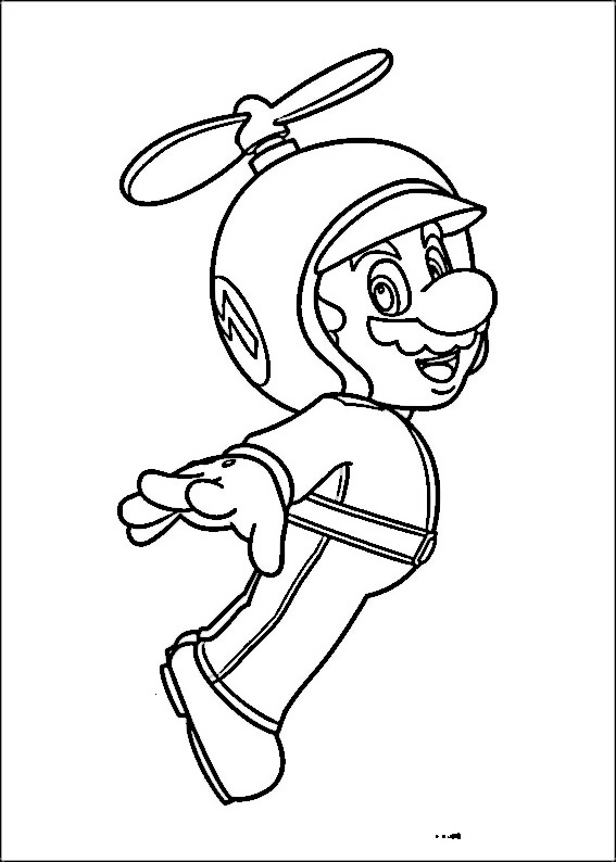 Coloriage Dessins Mario Bros 16 encequiconcerne Mario Coloriage En Ligne