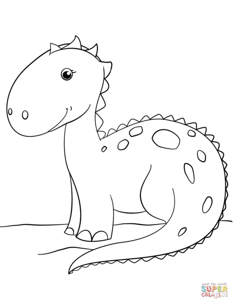 Coloriage Dinosaure Gratuits À Imprimer (Coloriages, Dessins Et Pdf intérieur Dinosaure Coloriage Magique