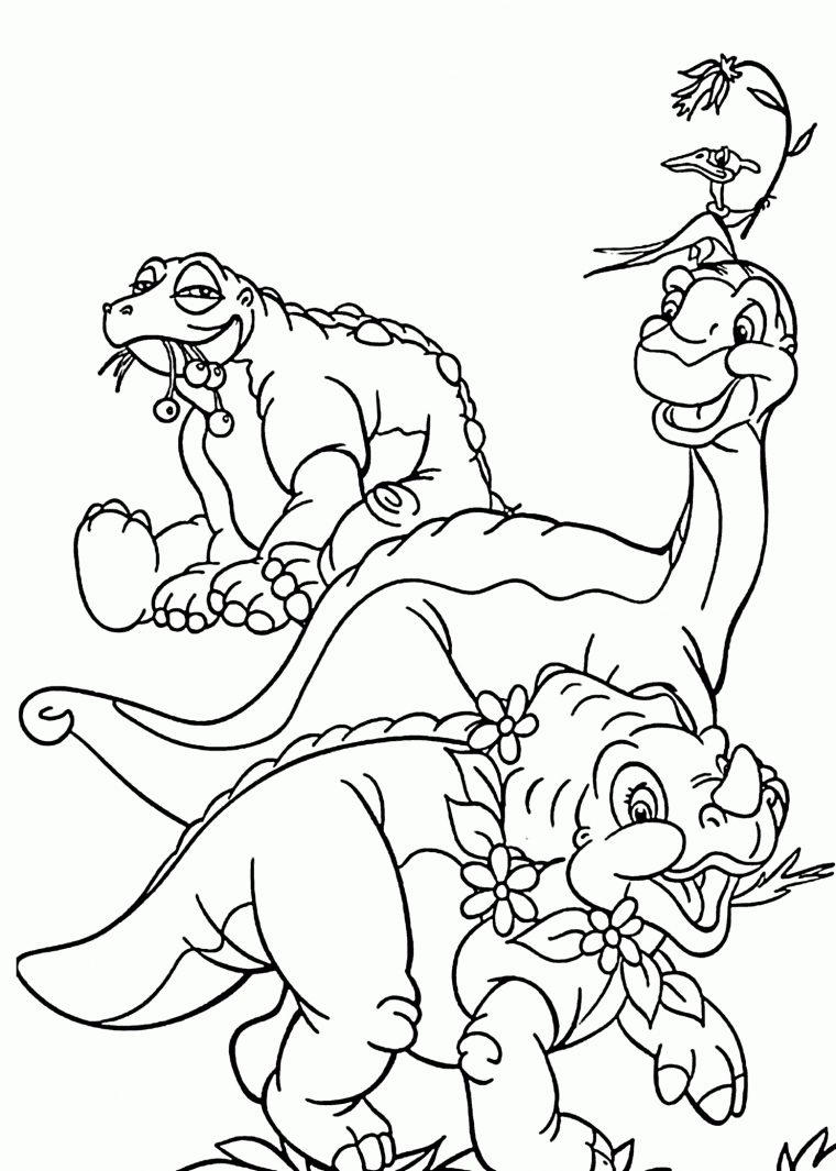 Coloriage Dinosaure Petit Pied tout Coloriage Magique Quadrilatères