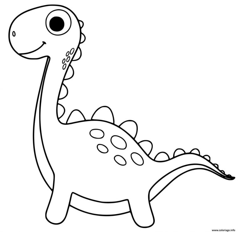 Coloriage Dinosaure Tyrex Facile Dessin Dinosaure À Imprimer concernant Dessin A Colorier Facile Pdf