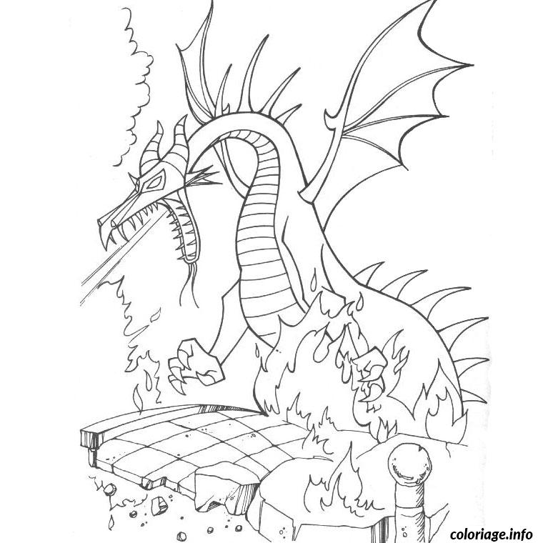 Coloriage Dragon Disney Dessin Dragon À Imprimer dedans Dragon Coloriage Magique