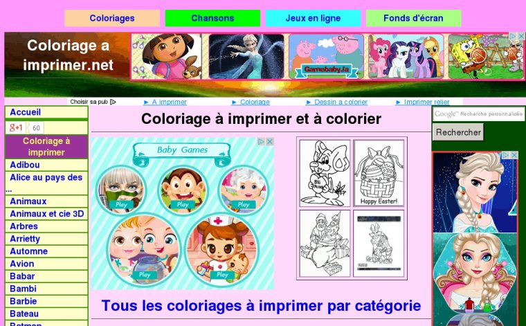 Coloriage Fr: Coloriages Adultes En Ligne Gratuit serapportantà Alsace Colorier Oeufs De Paques