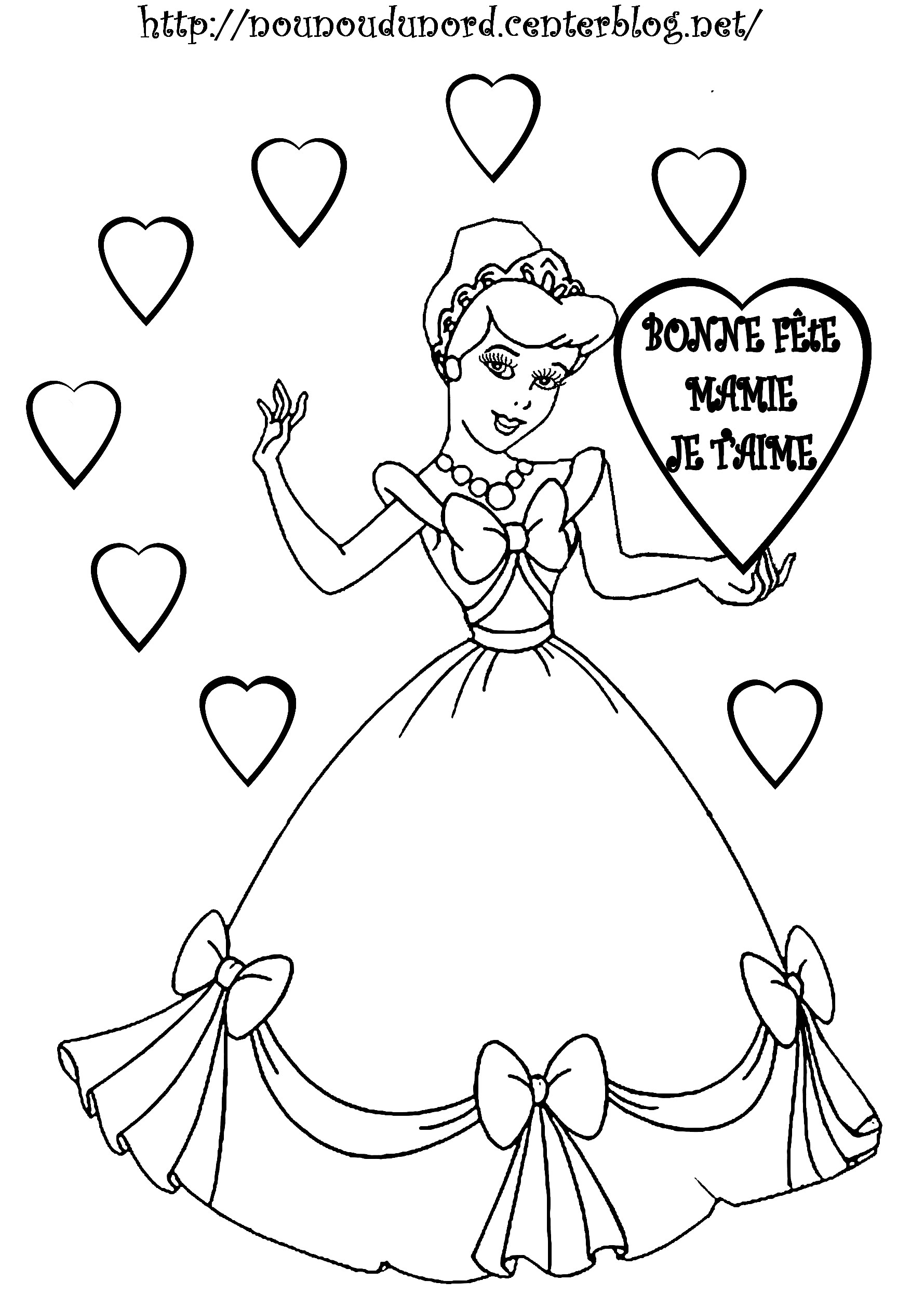 Coloriage Joyeux Anniversaire Marraine | 30000 ++ Collections De Pages avec Dacsin A Inprimac Anniversaire Mamie