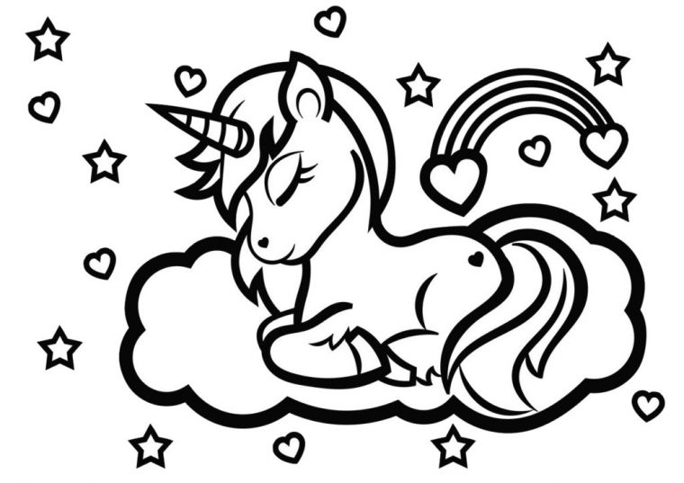 Coloriage Licorne – Coloriage Magique Licorne À Imprimer intérieur Coloriage Licorne Kawaii Mandala