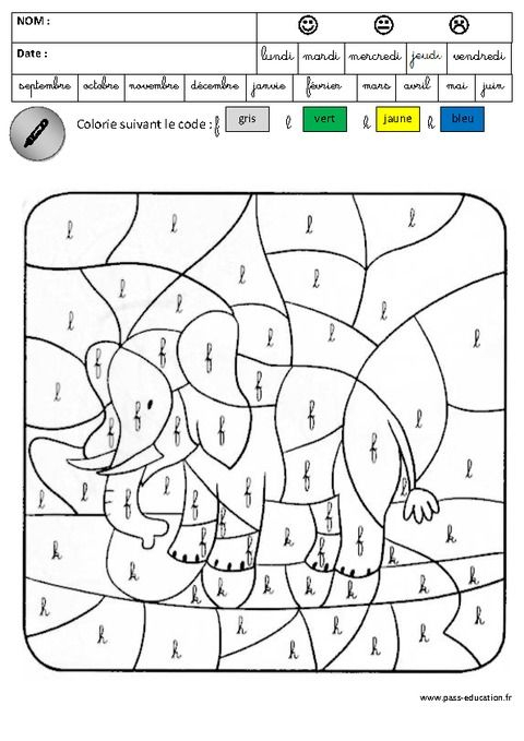 Coloriage Magique - Lecture - Maternelle - Grande Section - Gs - Cycle destiné Coloriage En Ligne Ô Majuscule