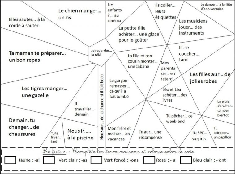 Coloriage Magique Passé Présent Futur Cm1 | Education, Names, Map dedans Coloriage Magique Cm1 Impatfait