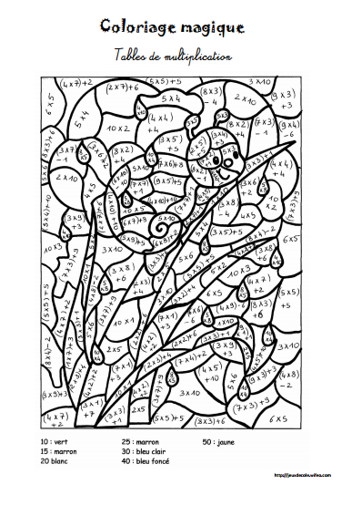 Coloriage Magique Table De Multiplication X5 – Leonard Burton'S intérieur Coloriage Magique Tables De Multiplication 1 À 5