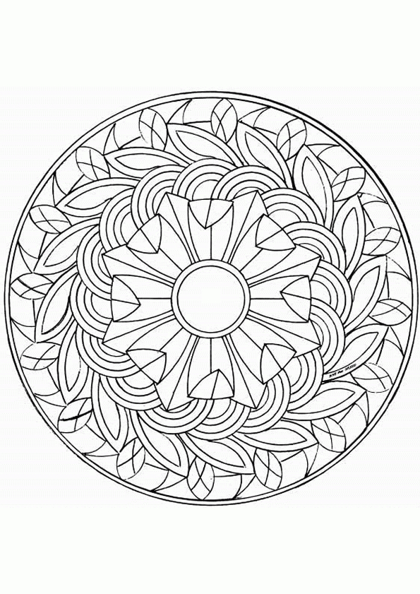 Coloriage Mandala Entrelacs Sur Hugolescargot avec Coloriage Mandala Jeux Gratuits En Ligne