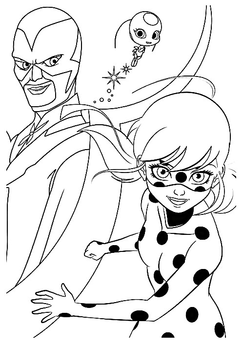 Coloriage Miraculous Gratuit | 21 Dessins À Imprimer Et À Colorier destiné Dessins Miraculous A Imprimer Gratuit